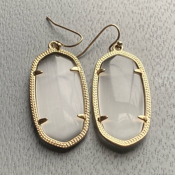 Kendra Scott Jewelry - Kendra Scott Elle gold drop earrings opal gemstone